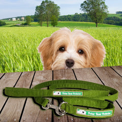 New Corduroy Polar Bear Protector Leashes in Hemp/Organic Cotton
